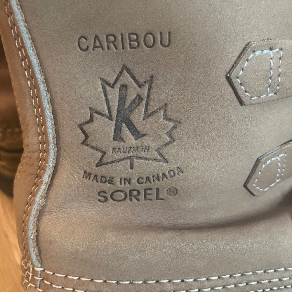 Sorel Caribou wool-lined boots